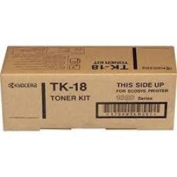 Kyocera TK-18 / TK-100 Black Original Toner - FS-1118 / DP-80F