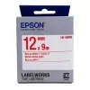 Epson LC-4WRN9 Rot - Weiß, Originaletikett (12m)