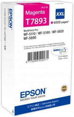 Epson C13T789340 (T7893) Kırmızı Orjinal Kartuş -