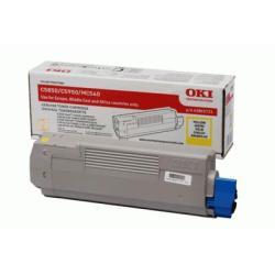 OKI 43865721 Sarı Orjinal Toner - C5850 / C5950