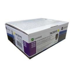 Lexmark 74C5SY0 Sarı Orjinal Toner Standart Kapasi
