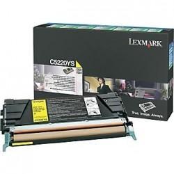 Lexmark C5220YS Sarı Renkli Orjinal Lazer Toner -