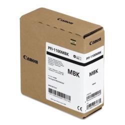 Canon PFI-1100MBK (0849C001) Matt Schwarz, Original Tinte.