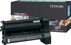 Lexmark C780A1MG Magenta Original Toner Cartridge - C780 / C782