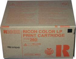 Ricoh 888447 Gelber Original-Toner - Typ 260 C7528N /