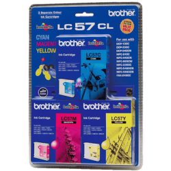 Brother LC57CMY 3lü Set Orjinal Kartuş - DCP-130C
