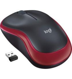 Logitech M185 (910-002237) Kırmızı Kablosuz Mouse