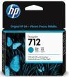 HP 3ED67A (712) Cyan Original Cartridge - DesignJet T650 (Ex)