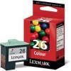 Lexmark 10N0026 (26) Renkli Orjinal Kartuş - X1270