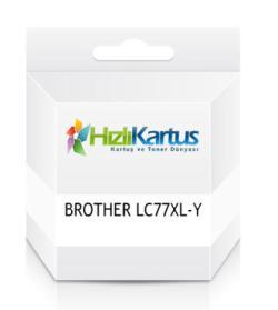 Brother LC77XL-Y Sarı Muadil Kartuş - MFC-J6510DW