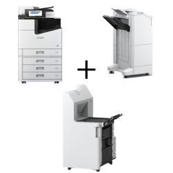 (SET) Epson WorkForce Unternehmen WF-C17590 D4TWF Çok Fonksiyonlu Yazıcı + Epson LXA3FM1 Endbearbeitungseinheit + Epson LXA3FMDU1 Brückeneinheit