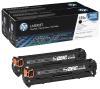 HP CB540AD (125A) Black 2-pack Original Toner - LaserJet CP1215