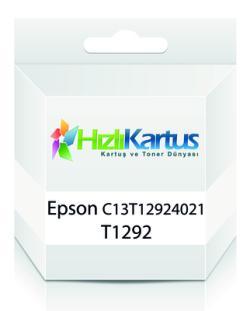 Epson C13T12924021 (T1292) Cyanfarbene kompatible Tintenpatrone - Stylus SX425