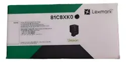 Lexmark 81C8XK0 Schwarzer Orjintoner extra hoch