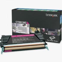 Lexmark C736H1MG Magentafarbener Originaltoner - C736 / X736