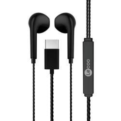 Lenovo Lecoo EH104C Type-C Black In-Ear Headphone with Microphone