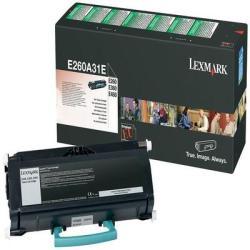 Lexmark E260A31E Schwarzer Originaltoner - E260 / E360