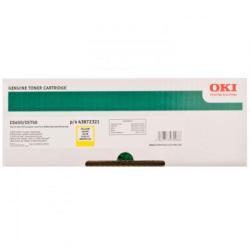 OKI 43872321 Gelber Original-Toner - C5650 / C5750 (U