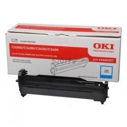 OKI 43460207 Blue Original Drum Unit - C3300/ C3400