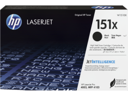 HP W1510X (151X) Siyah Orjinal Toner - Pro 4003 /