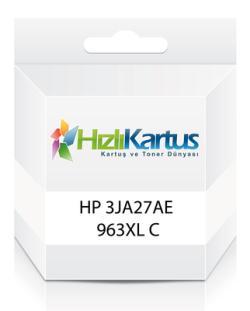 HP 3JA27AE (963XL) Cyan kompatible Patrone - OfficeJet Pro 9010