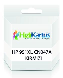 HP CN047A (951XL) Kırmızı Muadil Kartuş - Pro 8600