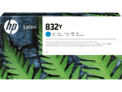 HP 4UV06A (832Y) Cyan Original Latex Ink Cartridge - Latex 700
