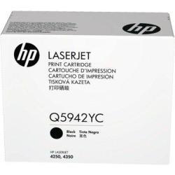 HP Q5942YC Black Original Toner - Laserjet 4250