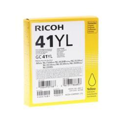 Ricoh GC41YL 405768 Geljet Yellow Original Kartusche - SG2100 / SG3110 / SG3100
