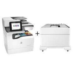 (SET) HP 2CF56A PageWide Managed Color MFP E77650DN A3 Multifunction Color Laser Printer + HP PageWide 9UW01A Stand + HP 2GP04A MFP E77650dn License