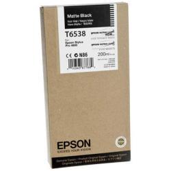 Epson C13T653800 (T6538) Matte Schwarz Originalpatrone.