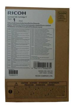 Ricoh Typ 1 257066 Gelbe Originalpatrone - Ri1000
