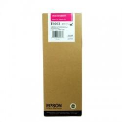 Epson C13T606300 (T6063) Original-Tintenpatrone, Rot -