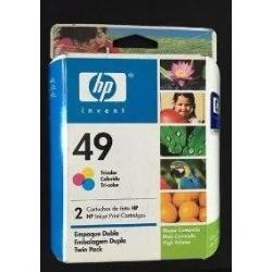 HP C8799A (49) Renkli Orjinal Kartuş 2li Paket
