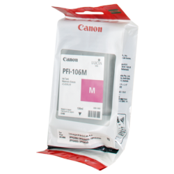 Canon PFI-106M (6623B001) Magenta Original Cartridge - IPF6300 / IPF6400 (Ex)