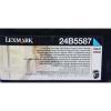 Lexmark 24B5587 Cyan Original Toner - XS463 / XS544