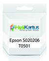 Epson S020206 T0501 Schwarze Kompatible Patrone.