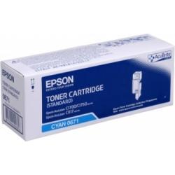 Epson CX17 / C1700 S050671 Mavi Orjinal Toner-Stan