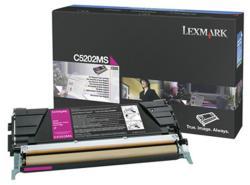 Lexmark C5202MS Rot, Original-Toner - C520n