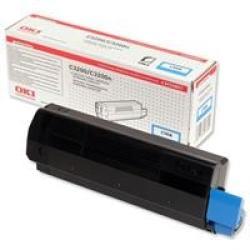 OKI 43034815 Cyanfarbener Originaltoner - C3200