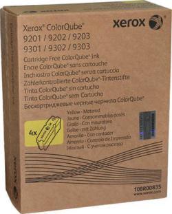 Xerox 108R00835 Yellow Original Toner Metered 4 Pack - ColorQube 9201