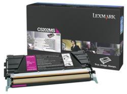 Lexmark C5202MS Kırmızı Orjinal Toner - C520n
