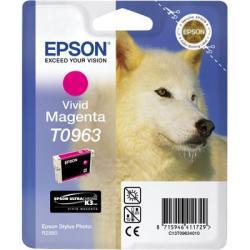 Epson C13T09634020 (T0963) Rot, Originalpatrone.
