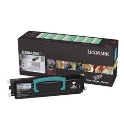 Lexmark E250A80G Schwarzer Originaltoner - E250 / E350 / E352