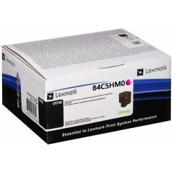 Lexmark 84C5HM0 Rot, Original-Toner, hohe Reichweite.