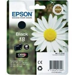 Epson C13T18014020 (18) Black Original Ink - XP-202