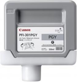 Canon PFI-301PGY (1496B001) Original Foto Grau Patrone.