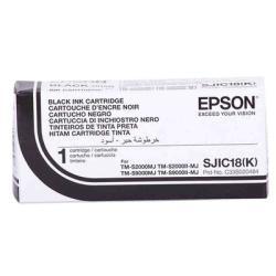 Epson SJIC18(K) (C33S020484) Siyah Orjinal Kartuş