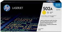 HP Q6472A (502A) Yellow Original Toner Cartridge - Laserjet 3600 (B)