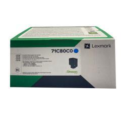 Lexmark 71C80C0 Cyan Original Toner - CS730